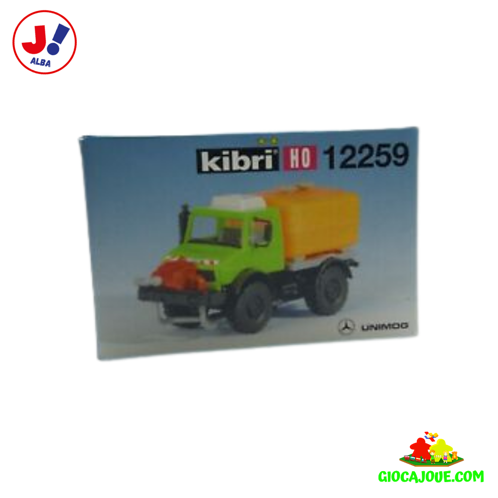 Kibri 12259 - Kit Spruzzatore d'acqua Unimog con serbatoio