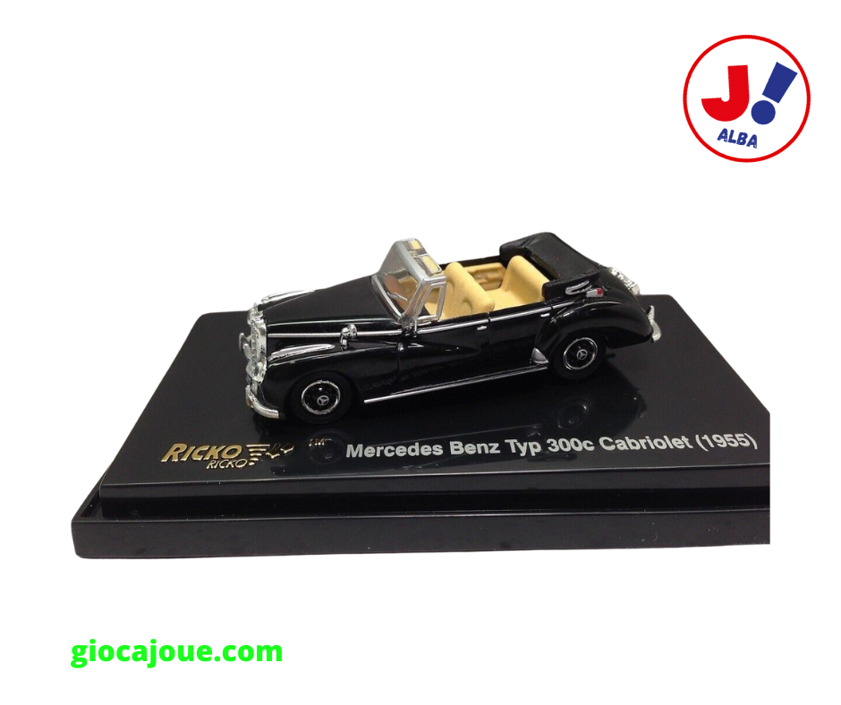 Ricko 38827 - Mercedes Benz TYP 300c Cabriolet 1955 (Scala 1:87 - H0)