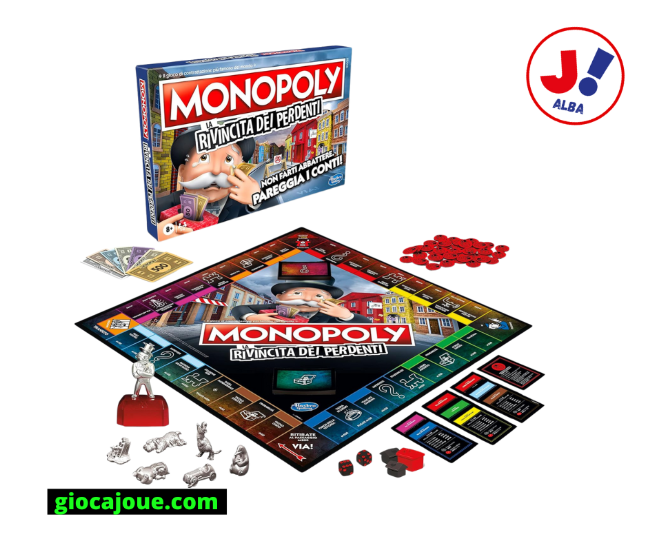 Hasbro E9972 - Monopoly - La rivincita dei Perdenti