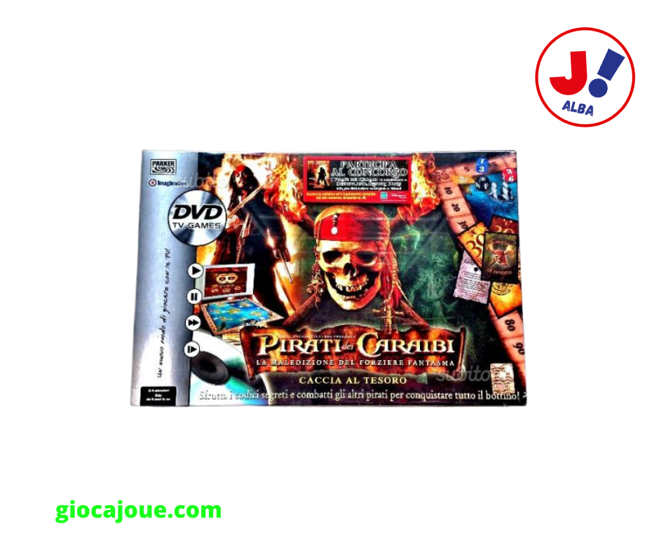 Hasbro Parker 52480 - Pirati dei Caraibi: La Maledizione del Forziere Fantasma