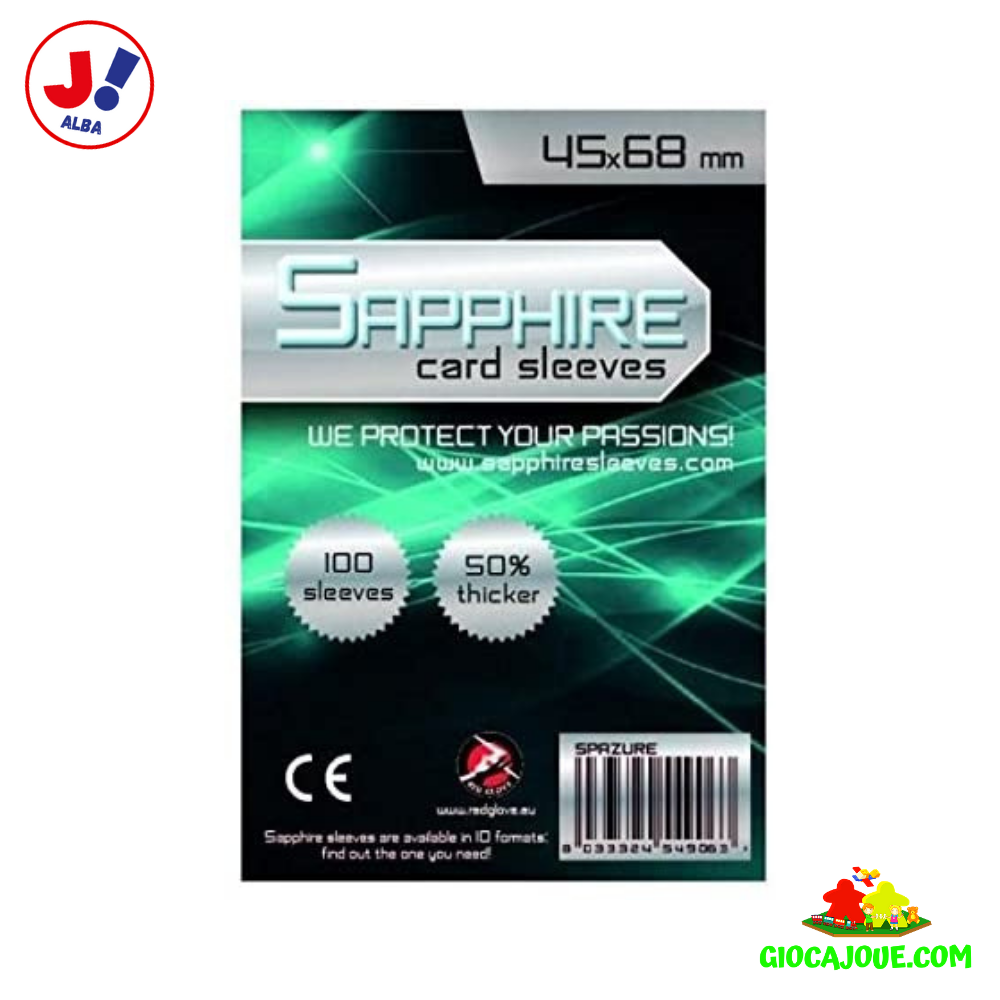 Sapphire Sleeves - Bustine Protettive Sapphire AZURE (45x68)