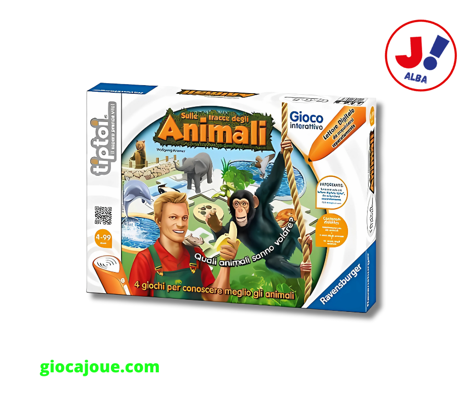 Tiptoi 00573 - Gioco Interattivo: Sulle tracce degli Animali