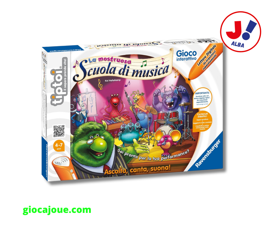 Tiptoi 00574 - Gioco Interattivo: La Mostruosa Scuola di Musica
