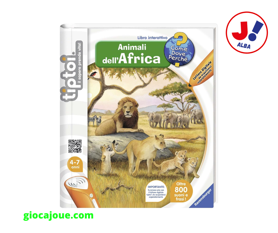 Tiptoi 00631 - Libro Interattivo: Animali dell'Africa (#7)