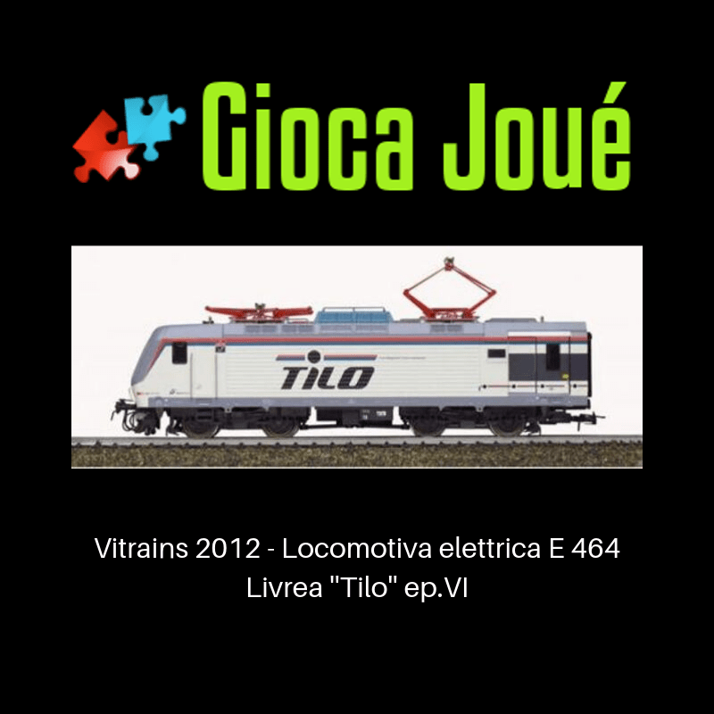 Vitrains 2012 - Locomotiva elettrica E 464 Livrea ''Tilo'' ep.VI