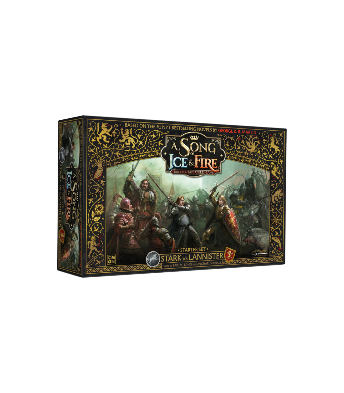 A Song of Ice and Fire - Gioco da Tavolo Strategico 2 Giocatori - Casa Stark vs Casa Lannister - Edizione Asmodee 2018