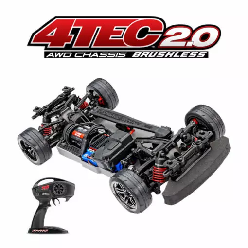 4-TEC 2.0, 4X4, senza spazzole 2S - Traxxas 83124-4 - 1/10