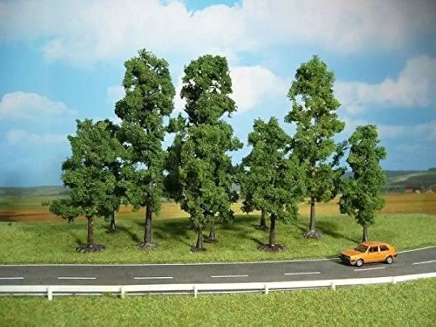 10 Faggio - Verde scuro - HEKI 1323 - Scala HO / TT - Da 100 a 180 mm