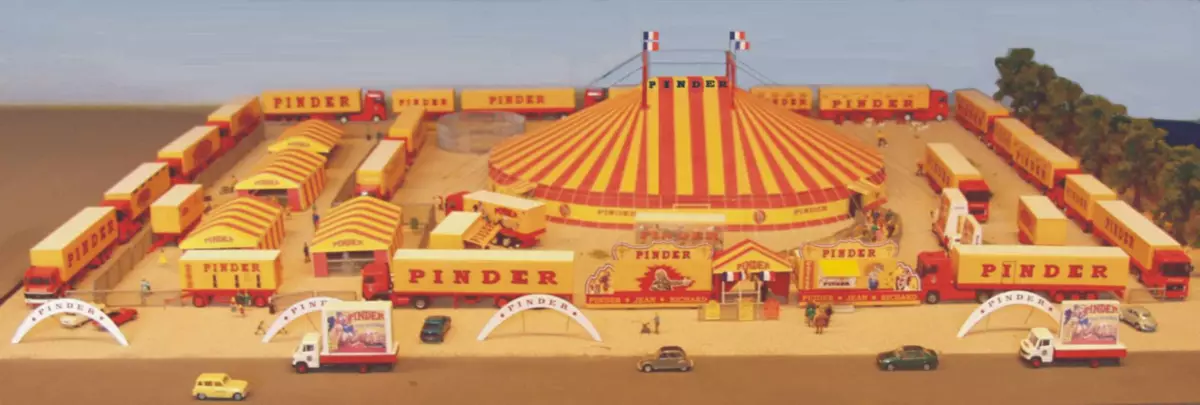 Circo Pinder Menagerie "Anni '90" Sai 276 - HO : 1/87