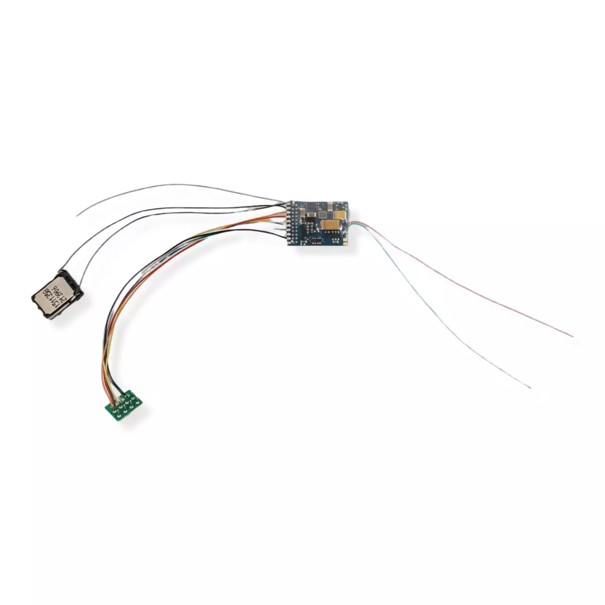 Decoder sonoro V5 Esu 58210 a 8 poli - con altoparlante - NEM 652