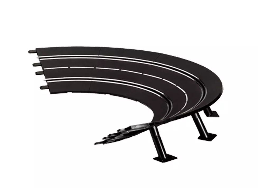 Set di 6 curve "High Bend" 1/30° - Carrera CA20574 - 1/24