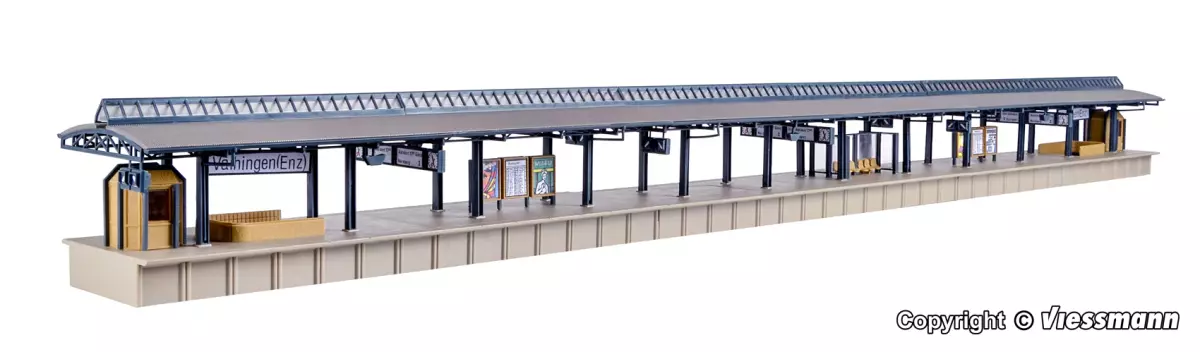 Banchina coperta VOLLMER 43541 - HO 1/87