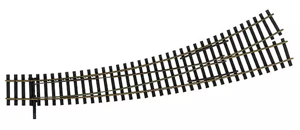 Aiguillage courbe à gauche 20.7°/32.7° - Tillig Bahn 85314