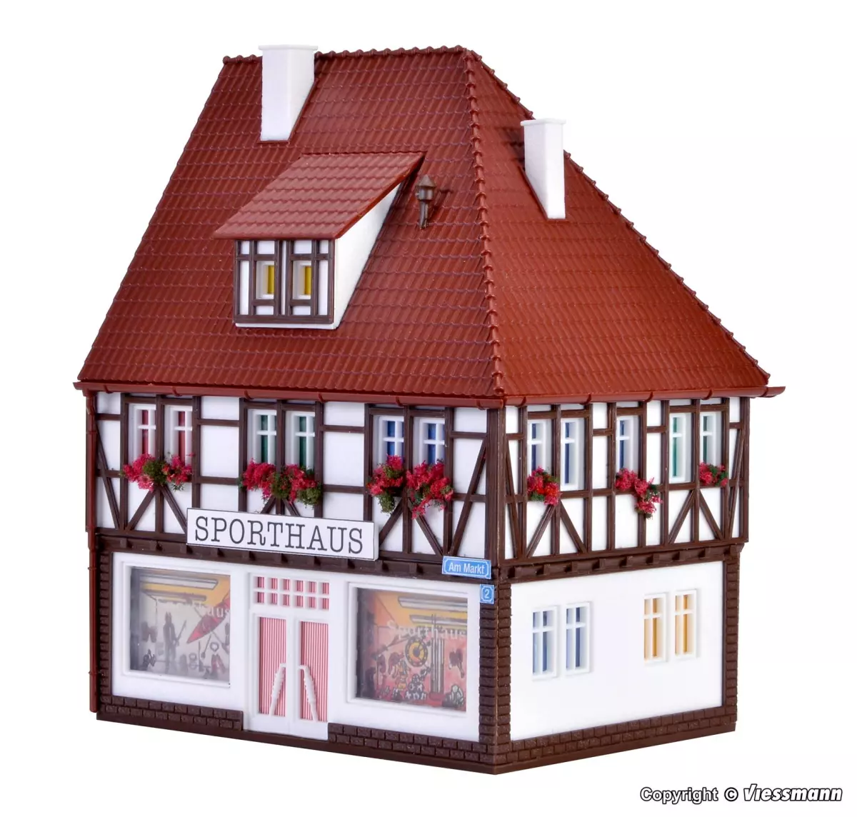 VOLLMER 43651 Negozio sportivo a 2 piani - HO 1/87