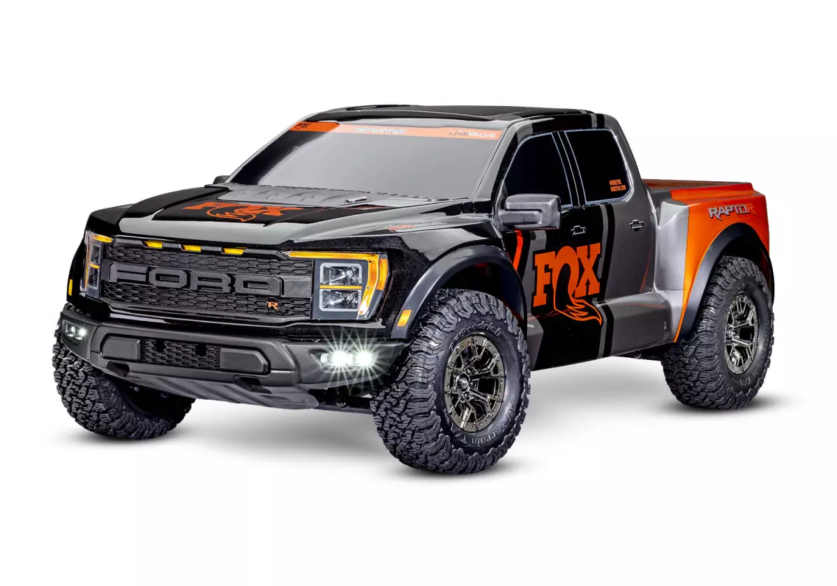 Camion fuoristrada - Ford F-150 Raptor R 4x4 RTR FOX - Traxxas 101076-4-FOX - 1/10