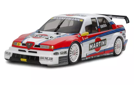 Auto elettrica - Alfa 155 V6 Martini in KIT - Tamiya 58606 - 1/10