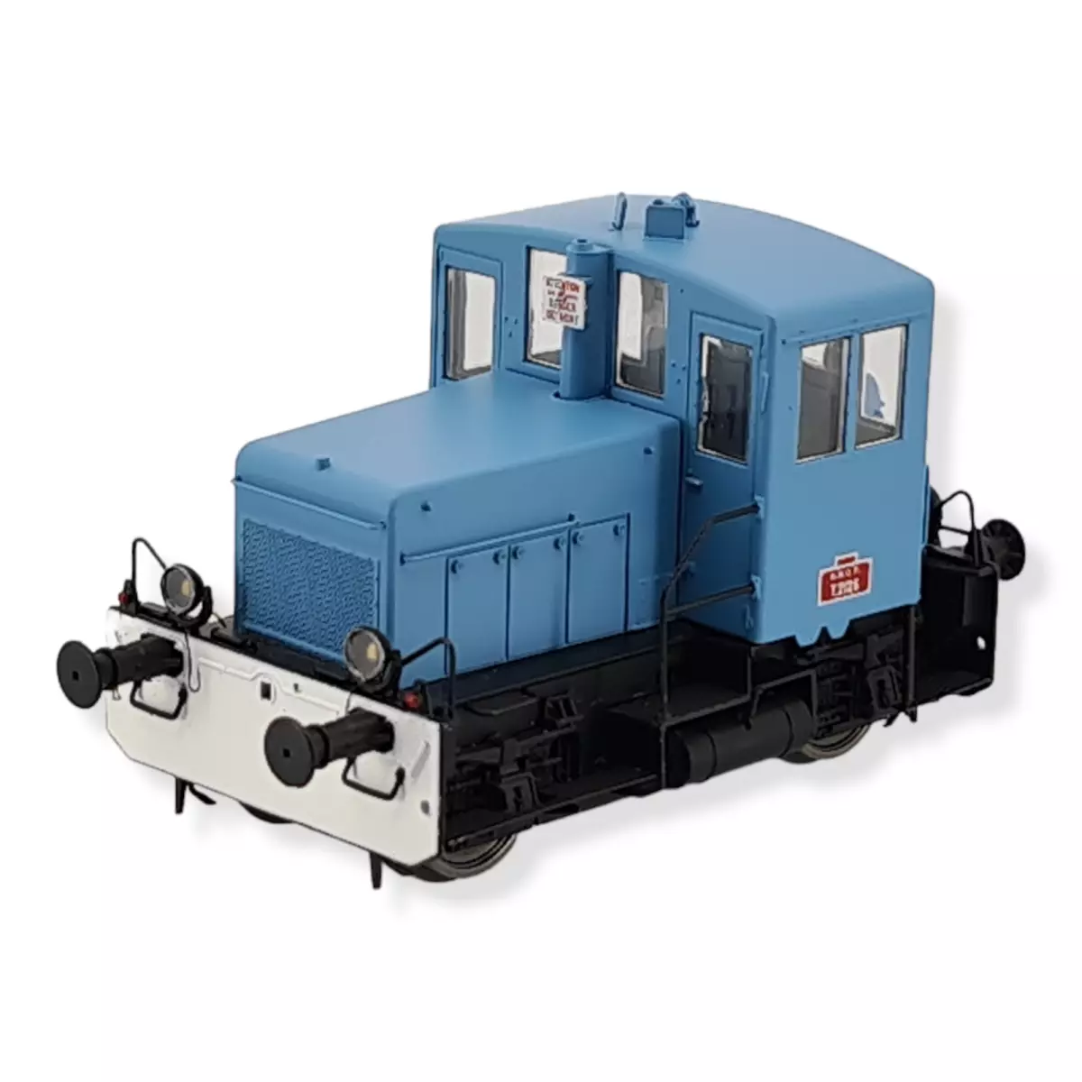Y-2126 locomotiva REE MODELS MB149S blu "Industrial" DCC Sound - SNCF