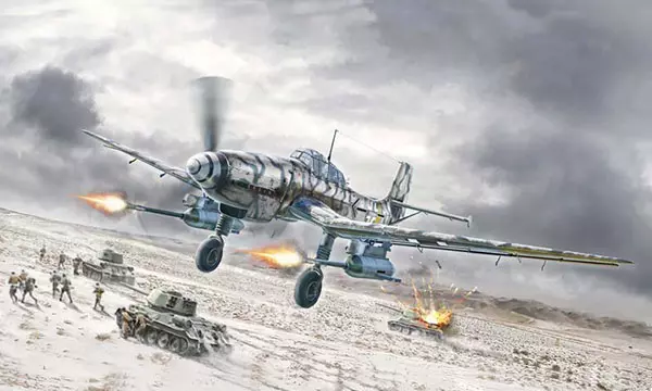 Aereo Junkers Ju87G-2 - ITALERI I1466 - 1/72 - 1939-1945