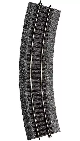 Binario curvo - R3 419,6mm 30° - ROCO 42523 - HO 1/87 - Codice 83 [LINEA ROCO]