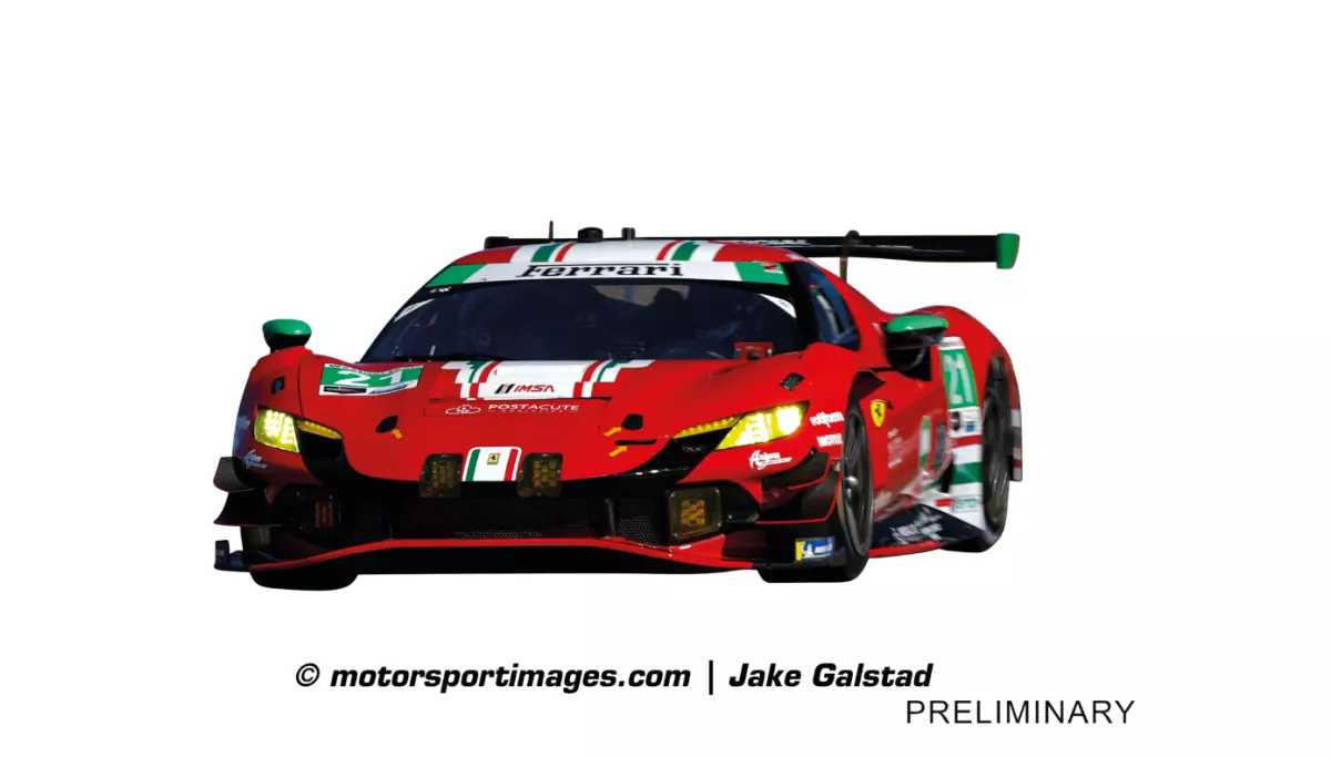 Voiture digitale Ferrari 296 GT3 - Carrera CA23965 - 1/24