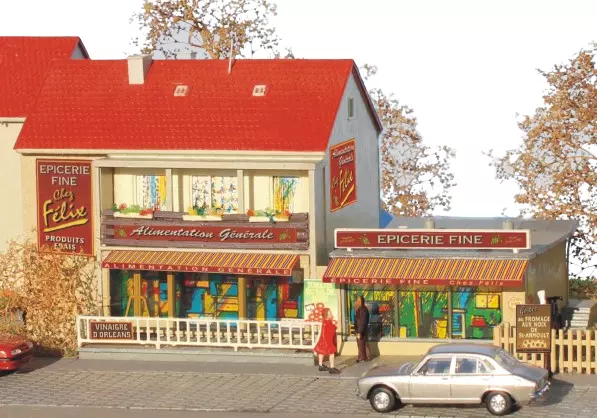 "Chez Félix" - Alimentation Générale - Épicerie Fine - SAI 180 - HO 1/87