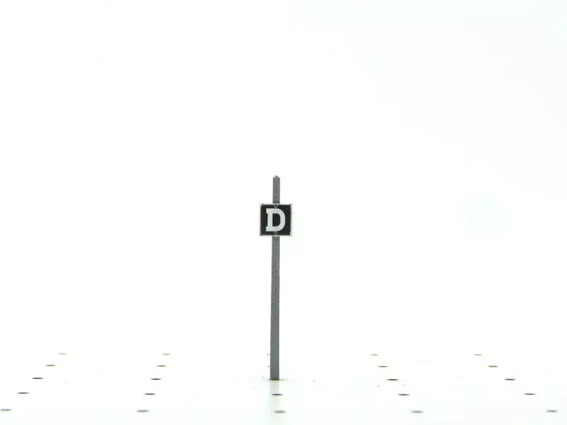 Segno "D" Voie de Dépôt BOISMODELISME 215002 - N 1/160 - SNCF