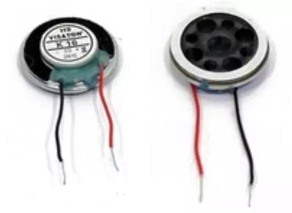 Altoparlante rotondo da 1 Ampere, 8 Ohm, 16 mm di diametro