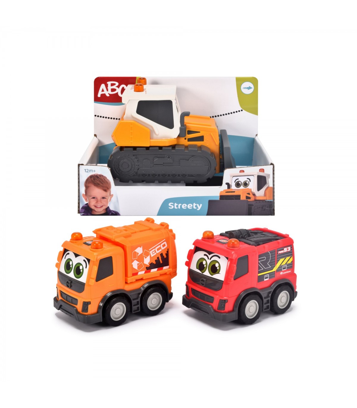 ABC Streety cm. 15, 3-asst.