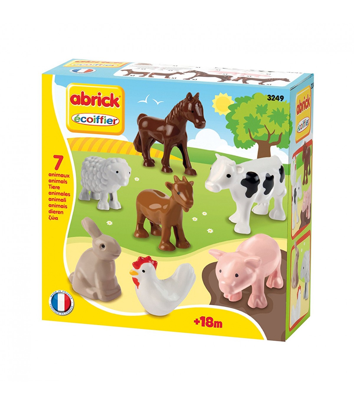 Abrick - 7 Animali della Fattoria