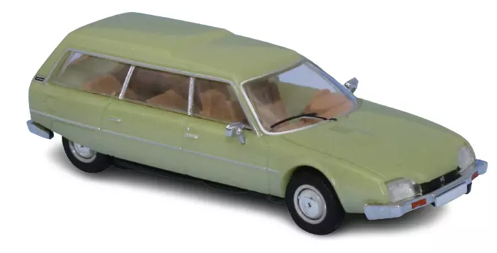 Citroën CX in livrea verde SAI 2491 - HO : 1/87 - EP IV - Berlina / Estate