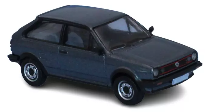VW Polo II Coupé grigio metallizzato PCX 870201 - HO 1/87