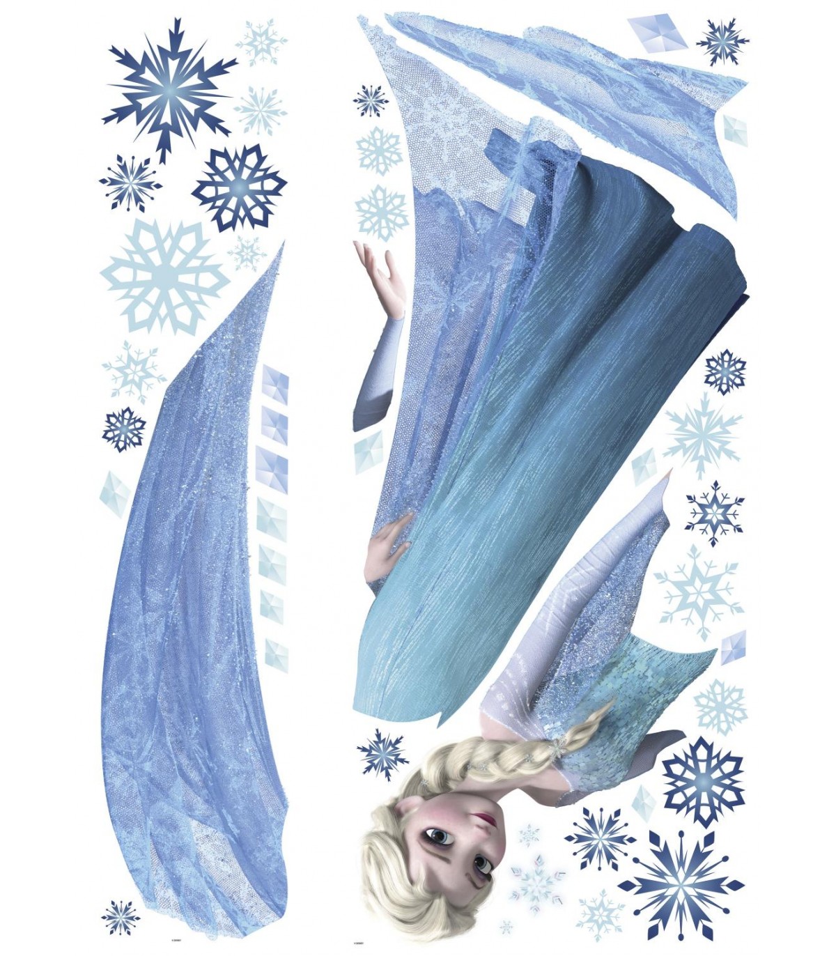 Adesivi Murali Removibili - Disney Frozen Elsa