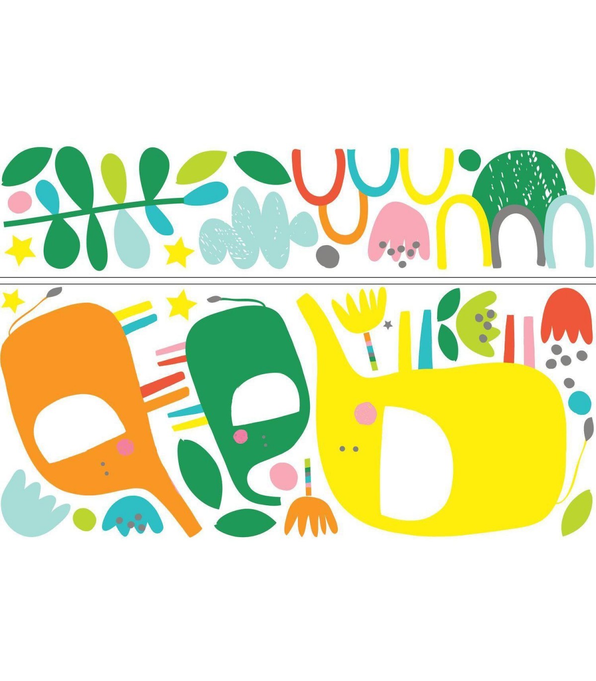 Adesivi Murali Removibili - Elefantasia