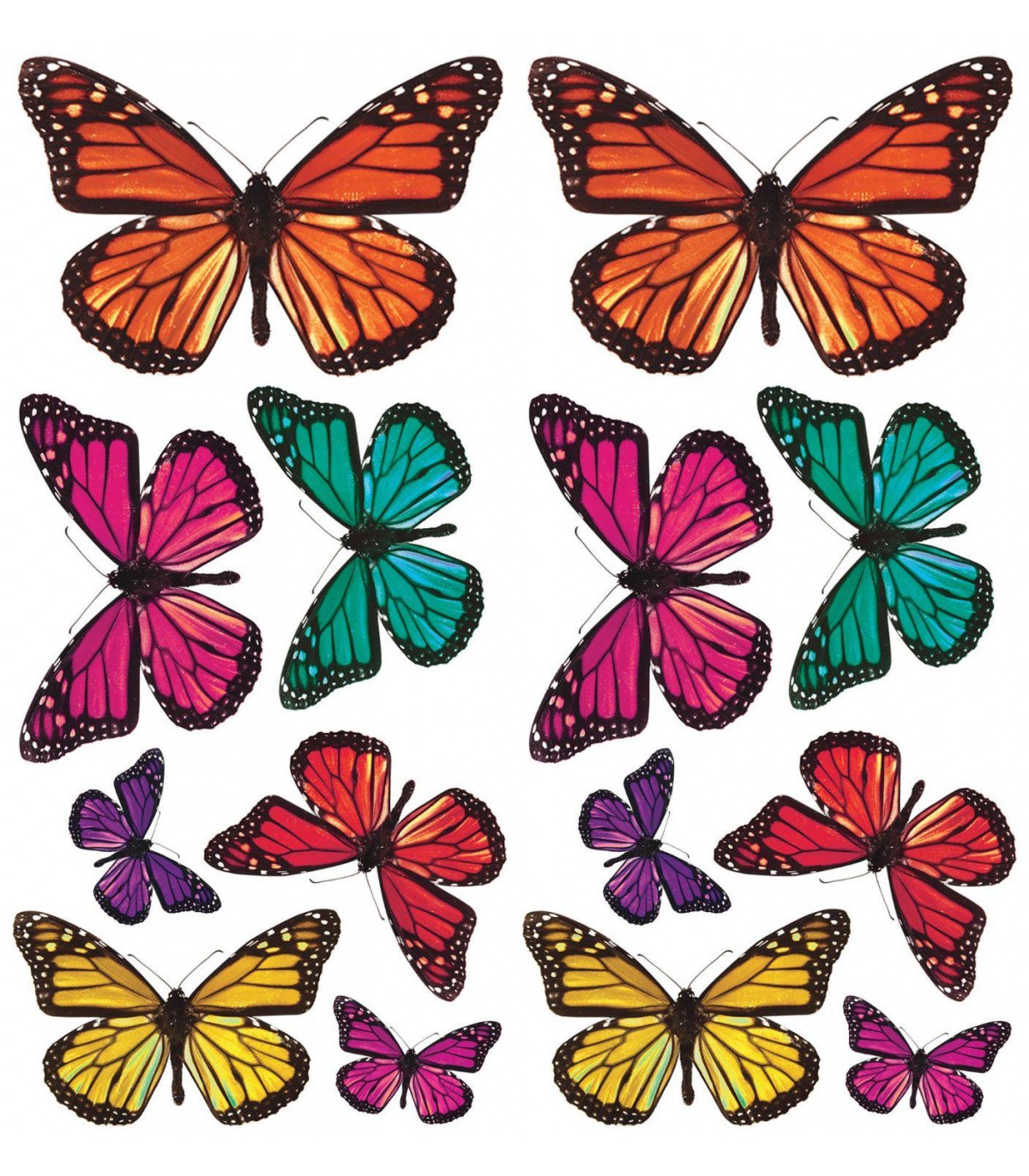 Adesivi Murali Removibili - Farfalle 3D