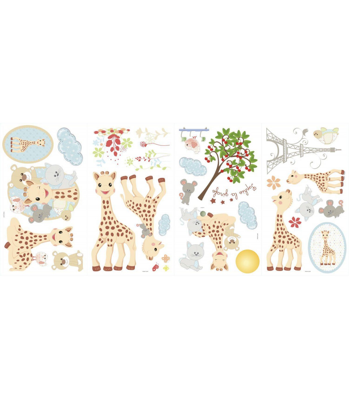 Adesivi Murali Removibili - Sofia la Giraffa