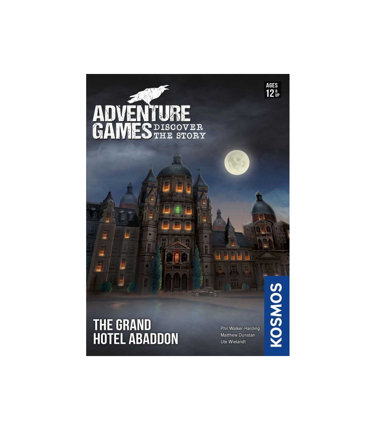 Adventure Games - Hotel Abaddon: Un'avventura cooperativa di mistero e deduzione per 1-4 giocatori, durata 75 min, età 12+