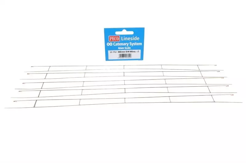 Set di 5 fili catenaria da 340 mm