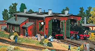 Rimessa per locomotive VOLLMER 45752 - HO 1/87