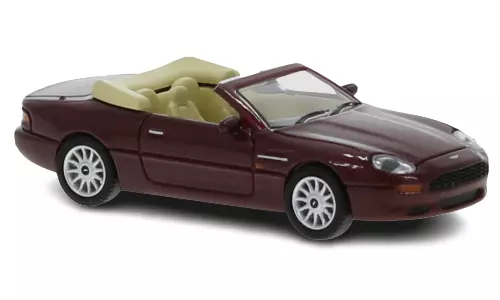 Aston Martin DB7 Volante cabriolet rosso metallizzato PCX 870146 - HO 1/87