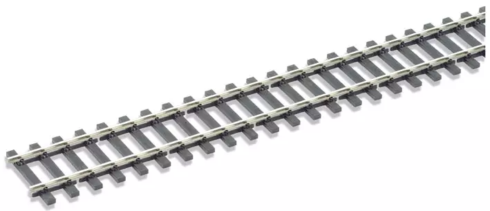 Rail flexible, longueur 914mm, traverses bois, code 143