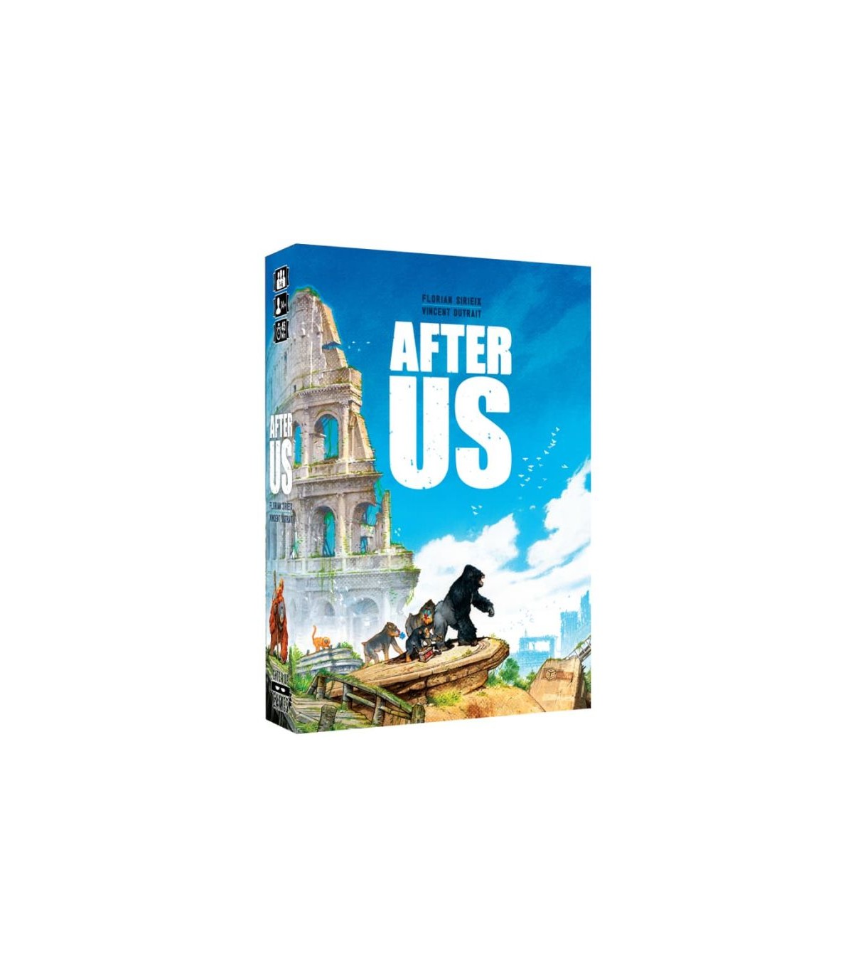 After Us - Gioco da Tavolo Post-Apocalittico di Strategia e Deckbuilding per 1-6 Giocatori - MS Edizioni