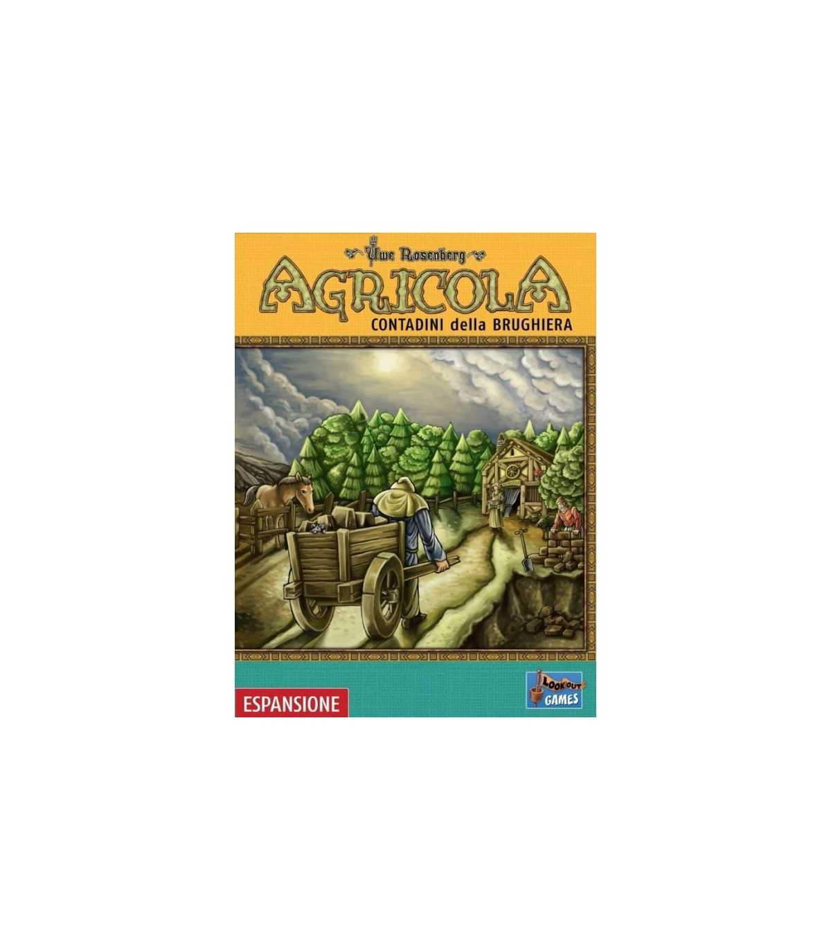 Agricola: Contadini della Brughiera - Espansione Strategica per 1-5 Giocatori, Autore Uwe Rosenberg, Voto GYF 8.1, Gioco Gestion