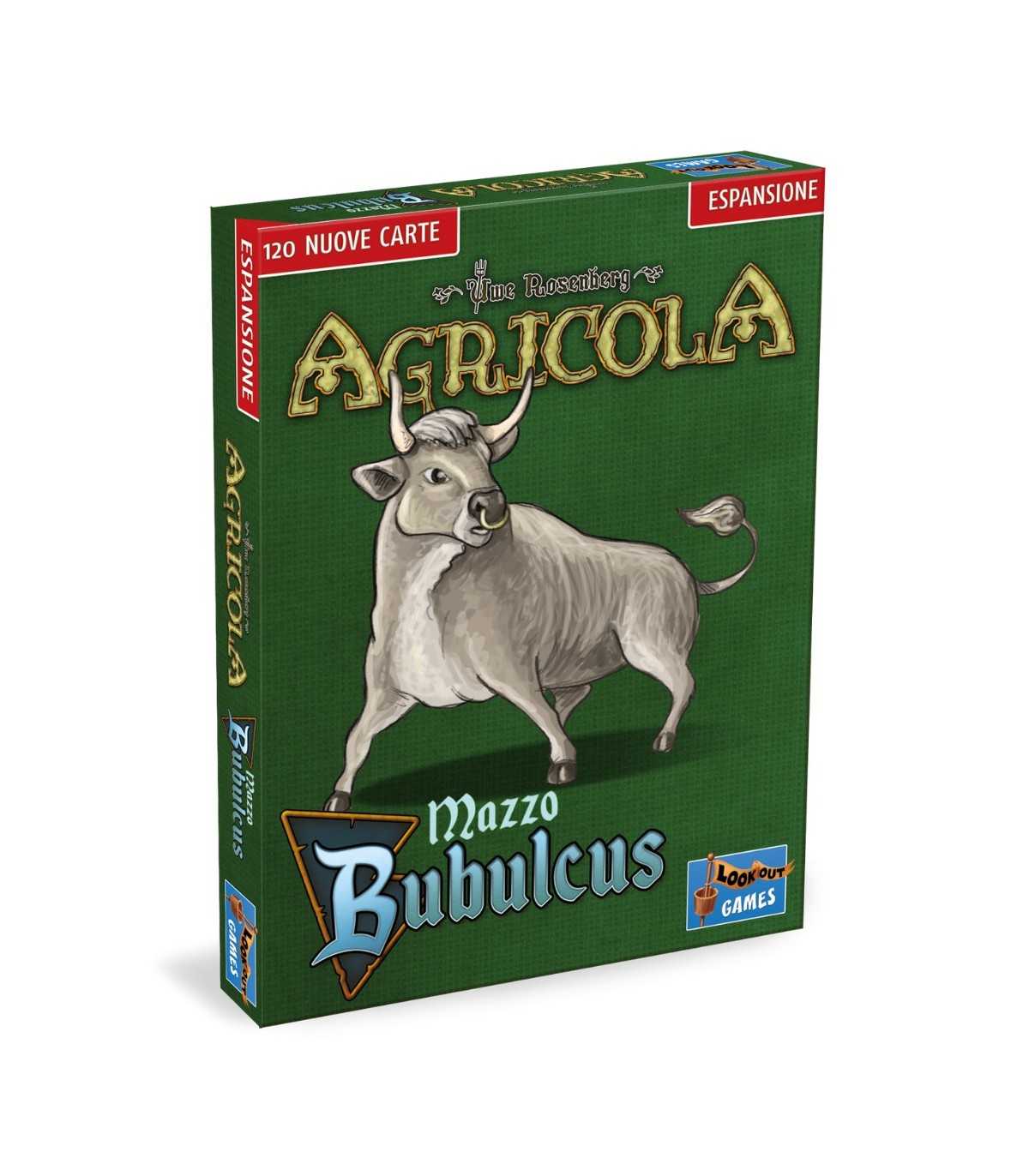 Agricola: Mazzo Bubulcus - Espansione Strategica con 120 Nuove Carte per 1-4 Giocatori, Voto GYF 9, Uwe Rosenberg