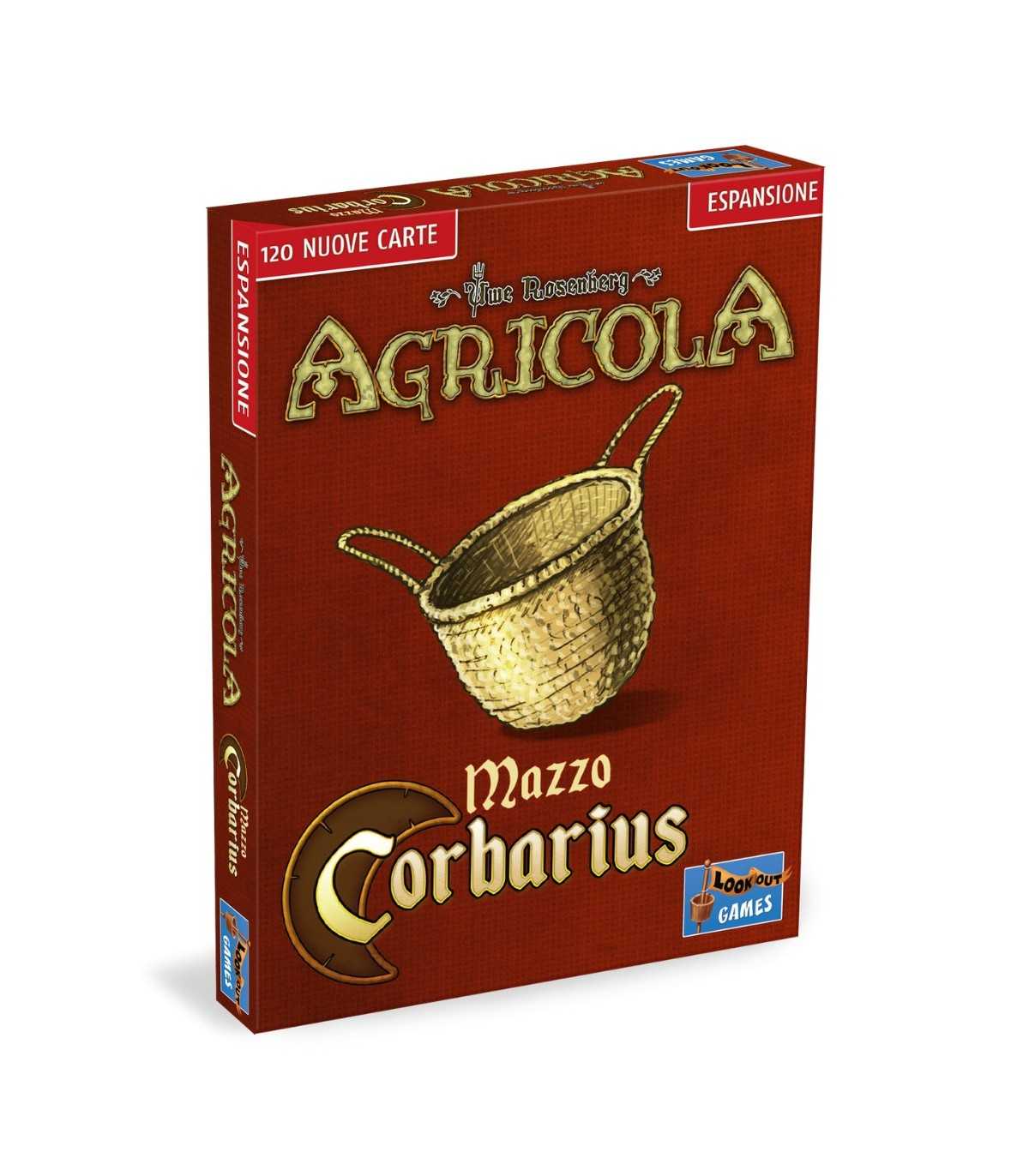 Agricola: Mazzo Corbarius - Espansione Strategica con 120 Nuove Carte per 1-4 Giocatori, Autore Uwe Rosenberg