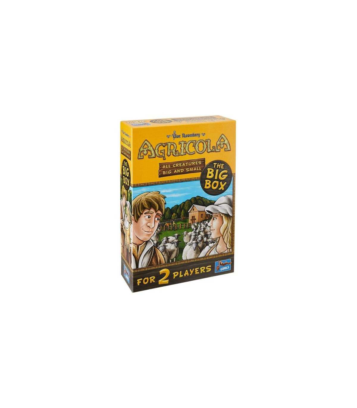 Agricola - Tutte le Creature Grandi e Piccole: Big Box, Gioco di Strategia per 2 Giocatori, Gestione Fattoria, Uwe Rosenberg