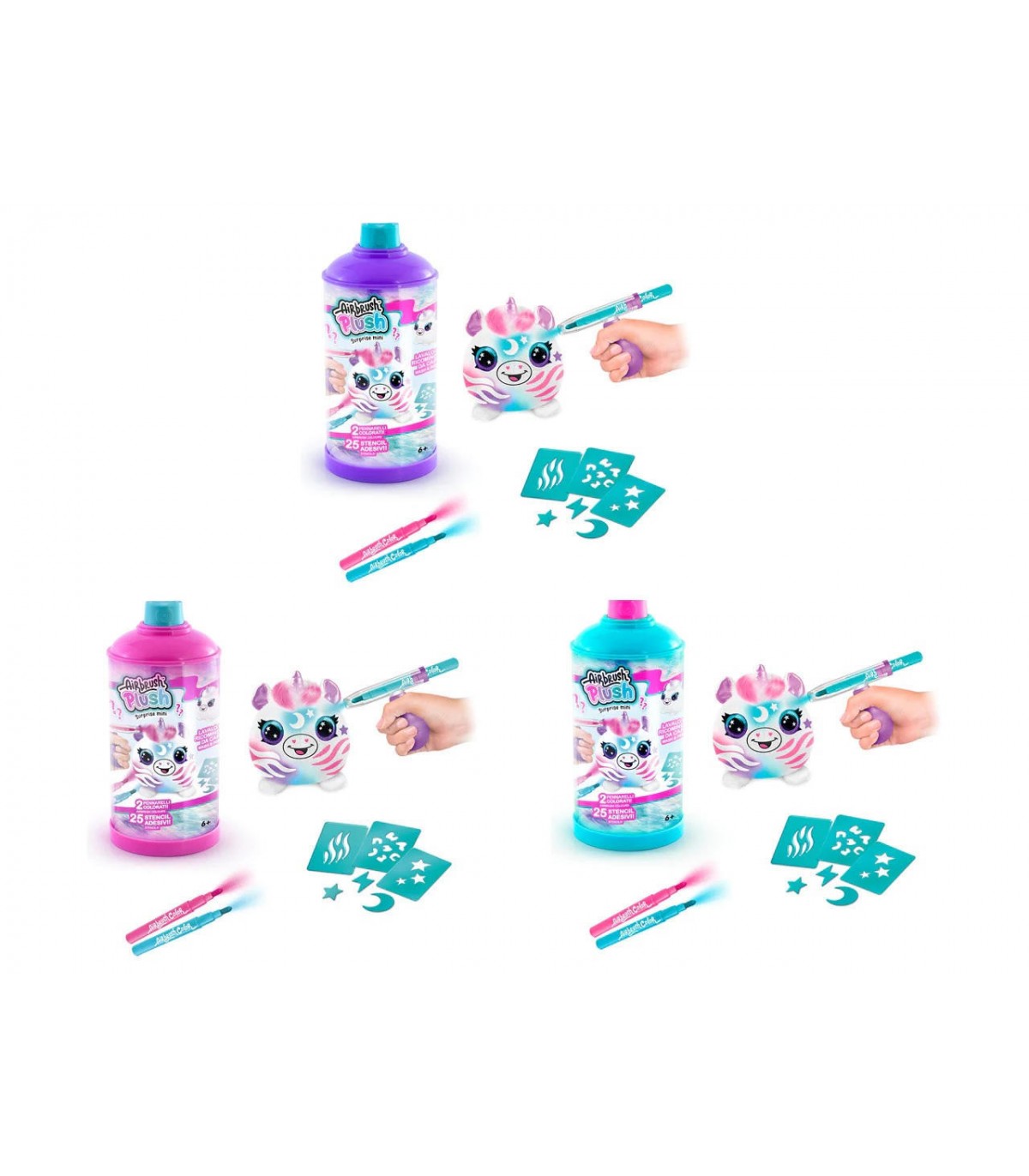 Airbrush Plush Surprise