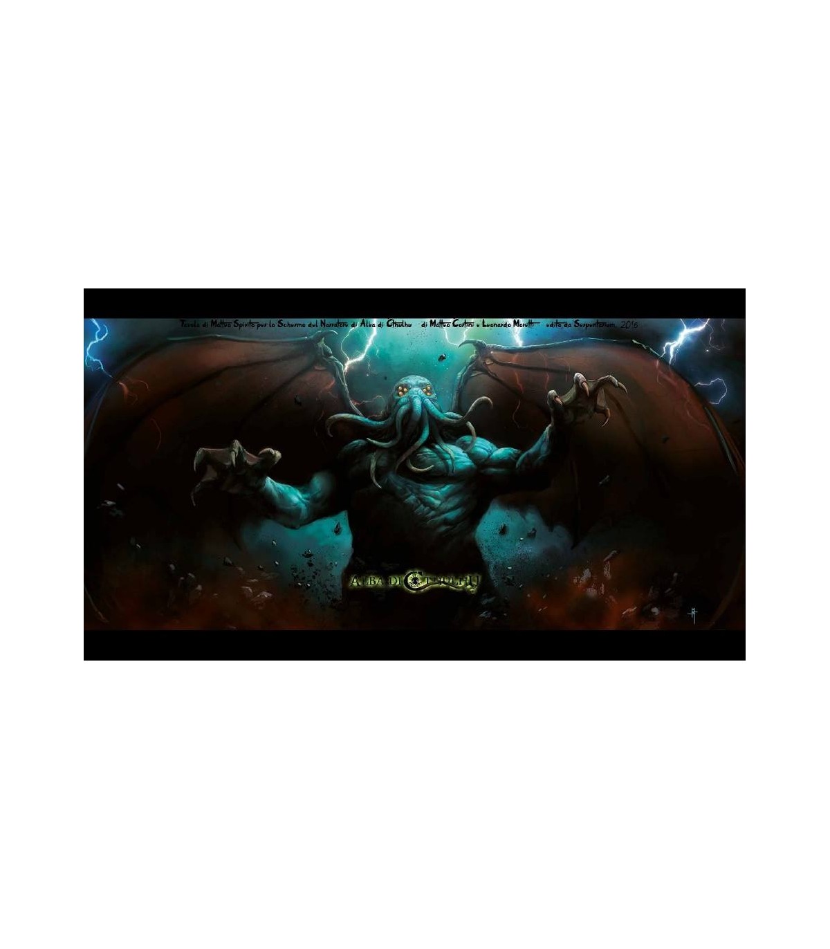 Alba di Cthulhu - Schermo del Narratore