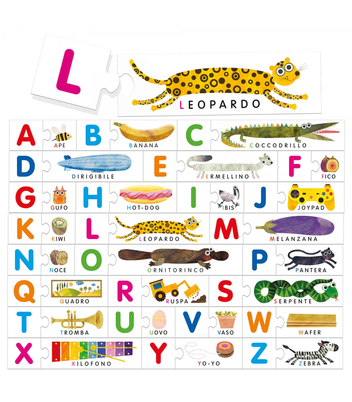 Alfabeto Tattile Montessori