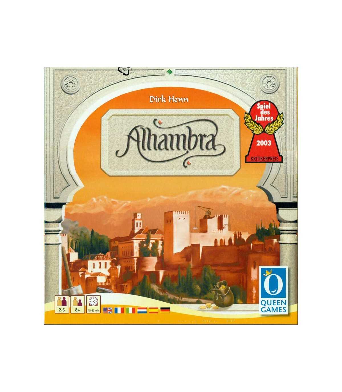 Alhambra - Gioco da Tavolo Strategico per Famiglie | Costruisci la Tua Fortezza Medievale | 2-6 Giocatori, 45 Minuti, 8 Anni