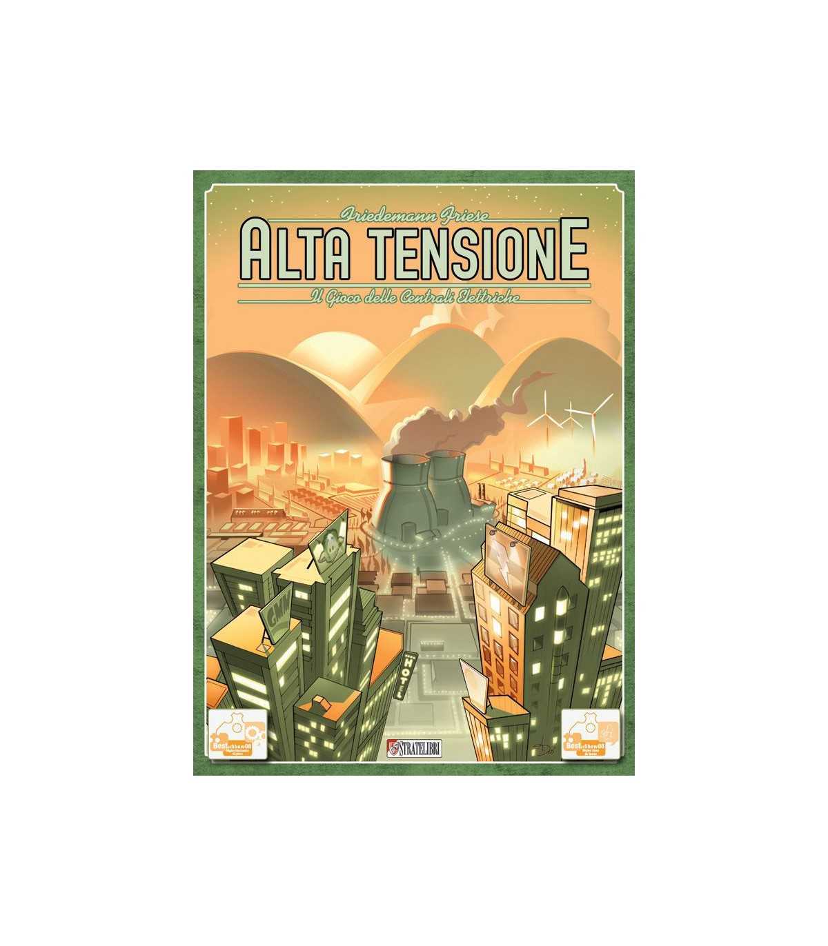 Alta Tensione - Recharged: Gioco di Strategia Economica per 2-6 Giocatori, 120 Minuti di Divertimento!